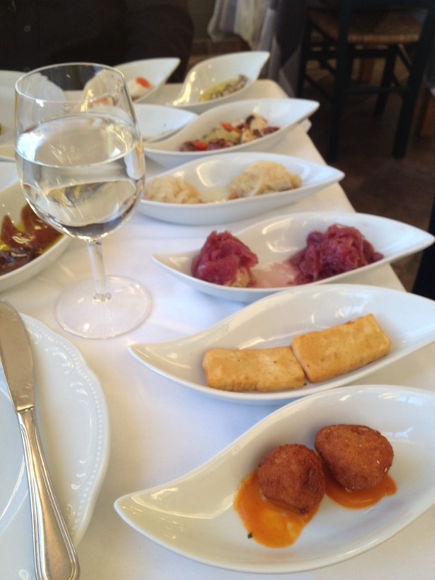 12 Course Seafood Appetizer